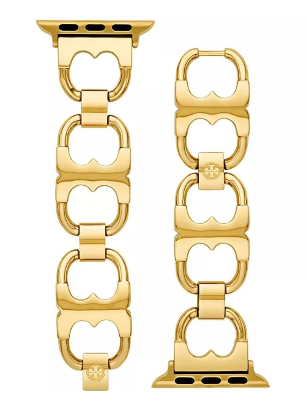 ✨ Tory Burch Gold Gemini Link Bracelet For Apple Watch 38mm 40mm 41mm SS ✨ EUC